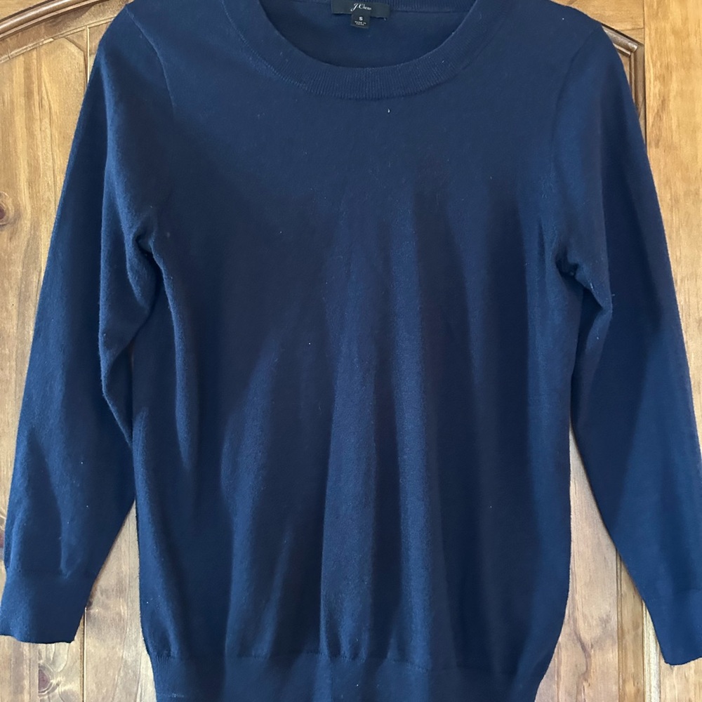 J.Crew Navy Blue Sweater